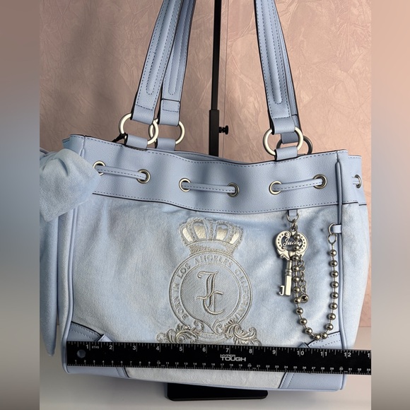 Juicy Couture Blue Star Classic Juicy Lover Tote - Picture 2 of 15